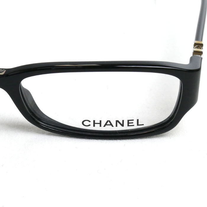 CHANEL シャネル カメリア メガネ ブラック クリア 3131 C.501 51□16 130 レディース – 古恵良質店