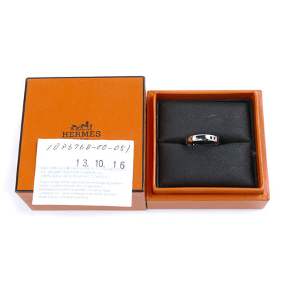 HERMES エルメス K18WG ホワイトゴールド ヘラクレス リング・指輪 103676B 10.5号 51 3.7g レディース【中古】【美品】