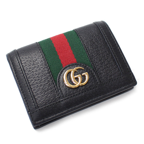 GUCCI グッチ オフィディア カードケース 二つ折り財布 523155 レディース【中古】