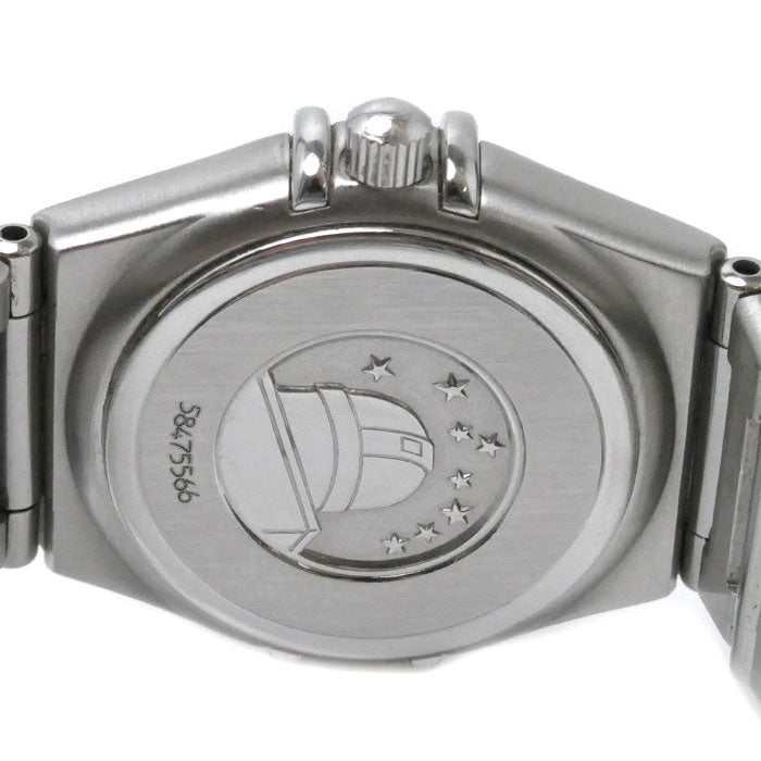 OMEGA オメガ コンステレーション ミニ 12PD 腕時計 電池式 シルバー 1562.36 レディース【中古】