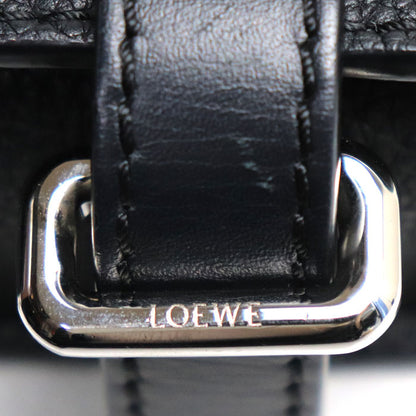 LOEWE ロエベ ミリタリー バムバッグ ボディバッグ ブラック 317.12AB234 メンズ【中古】