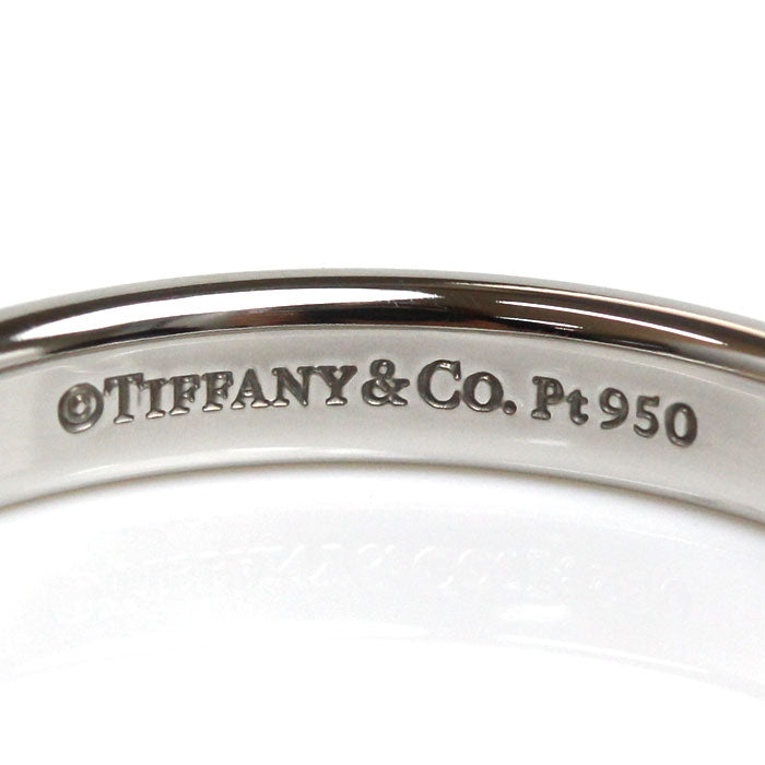 TIFFANY&Co. ティファニー Pt950プラチナ ウェディング バンド リング・指輪 60001821 17号 5.1g ユニセックス【中古】【美品】