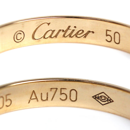 CARTIER カルティエ K18PG ピンクゴールド 1895 ウェディング リング・指輪 B4088150 10号 50 2.1g レディース【中古】