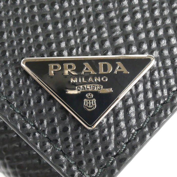 PRADA プラダ サフィアーノトライアングル コインケース ブラック 2MM935 2E3E F0002 レディース – 古恵良質店