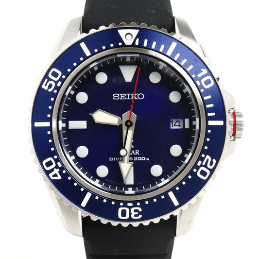 SEIKO セイコー プロスペックス ダイバースキューバ 腕時計 ソーラー SBDJ055/V157-0DP0 メンズ【中古】【美品】