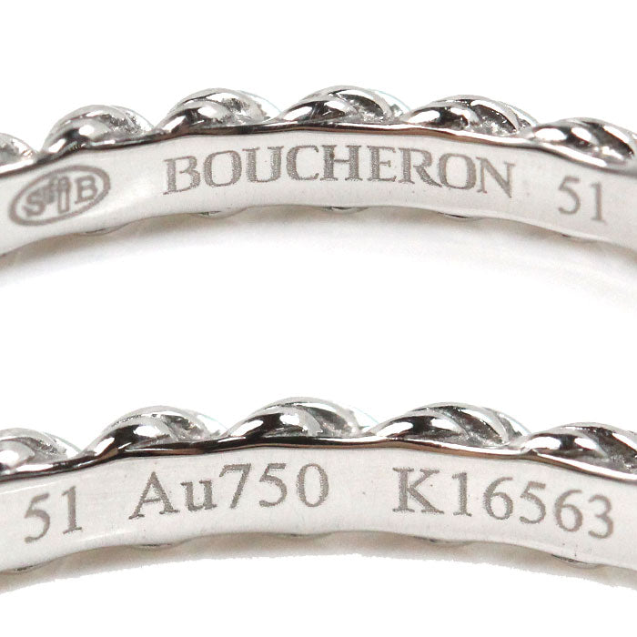 Boucheron ブシュロン K18WG ホワイトゴールド セルパンボエム リング・指輪 10.5号 51 1.4g レディース【中古】【美品】