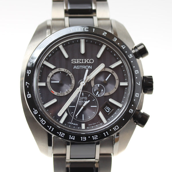 SEIKO セイコー ASTRON アストロン 腕時計 ソーラー GPS衛星電波 SBXC085/5X53-0BF0 メンズ【中古】【美品】