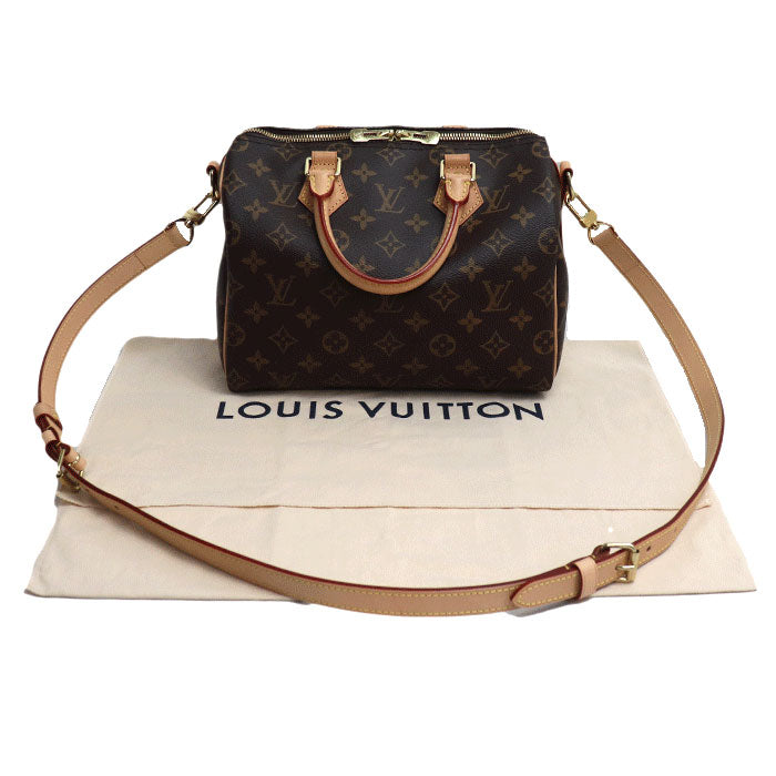 LOUIS VUITTON ルイ・ヴィトン スピーディ・バンドリエール25 2Wayショルダーバッグ モノグラム M41113 ICチップ レディース【中古】【美品】