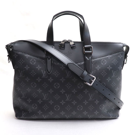 LOUIS VUITTON ルイ・ヴィトン ブリーフケース・エクスプローラー 2Wayショルダーバッグ モノグラム・エクリプス  ブラック M40566 AR2109/IC メンズ【中古】【美品】