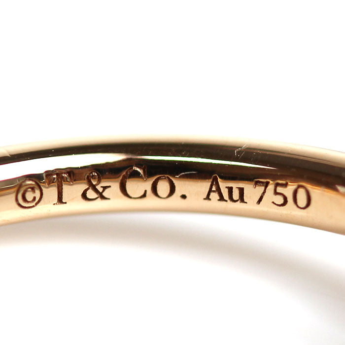 TIFFANY&Co. ティファニー K18PG ピンクゴールド Tワイヤー リング・指輪 60147389 7号 2.8g レディース【中古】【美品】