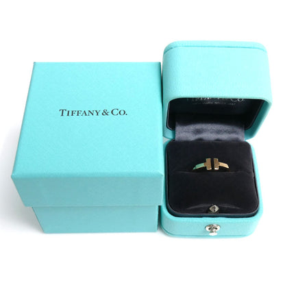 TIFFANY&Co. ティファニー K18PG ピンクゴールド Tワイヤー リング・指輪 60147389 7号 2.8g レディース【中古】【美品】