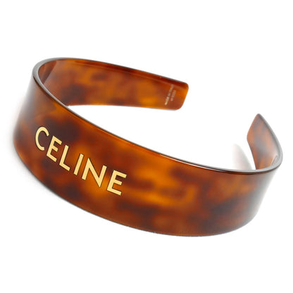 CELINE セリーヌ アセテート カチューシャ ヘアアクセサリー 46Y376CEA レディース【中古】【美品】