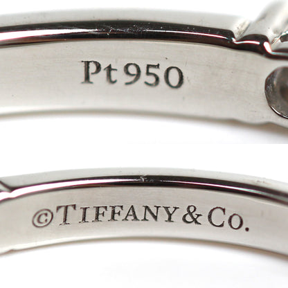 TIFFANY&Co. ティファニー Pt950プラチナ フォーエバー  ハーフサークル リング・指輪 60004405 ダイヤモンド 11.5号 3.4g レディース【中古】【美品】