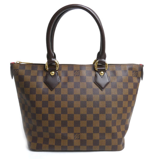 LOUIS VUITTON ルイ・ヴィトン サレヤPM トートバッグ ダミエ ブラウン N51183 VI4097 レディース【中古】【美品】