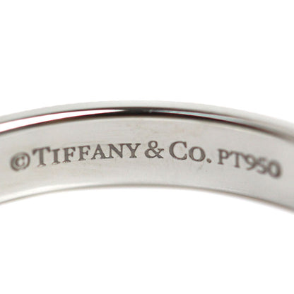 TIFFANY&Co. ティファニー Pt950プラチナ ミルグレインバンド ダイヤ リング・指輪 61099484 ダイヤモンド 17号 6.2g ユニセックス【中古】【美品】