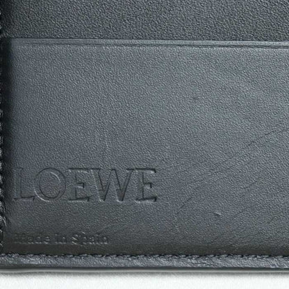 LOEWE ロエベ バイフォールド ウォレット 二つ折り財布 ブラック C660302X02 ユニセックス【中古】【美品】