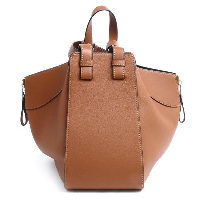 LOEWE ロエベ ハンモック スモール ショルダーバッグ タン 387.30.S35 レディース【中古】【美品】