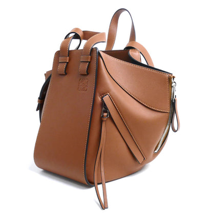 LOEWE ロエベ ハンモック スモール ショルダーバッグ タン 387.30.S35 レディース【中古】【美品】