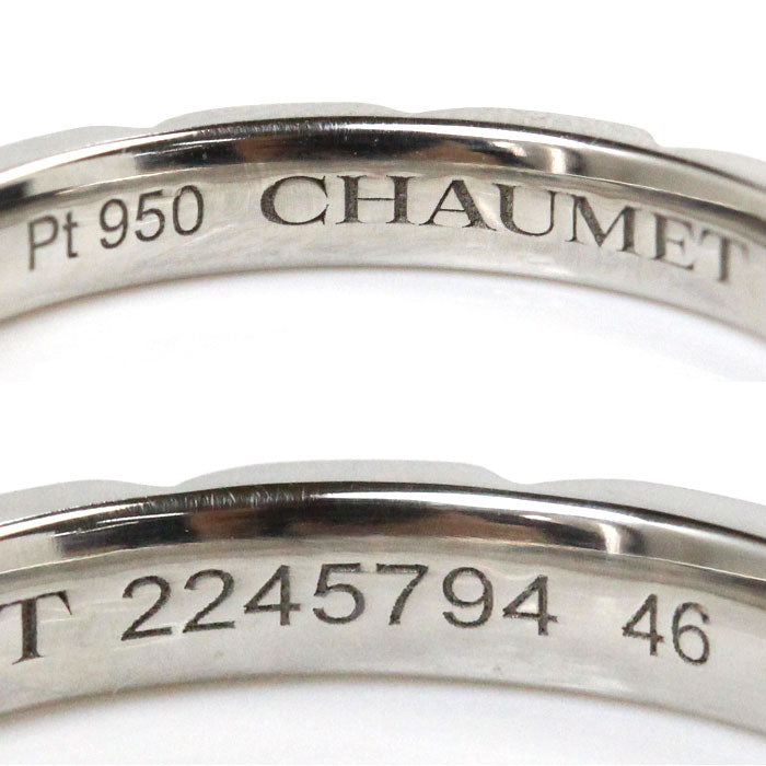 Chaumet ショーメ Pt950プラチナ トルサード 8P ダイヤ リング・指輪 082724 ダイヤ 6号 46 3.6g レディース –  古恵良質店