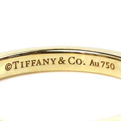 TIFFANY&Co. ティファニー K18YG イエローゴールド クラシックバンド 3P ダイヤ リング・指輪 61001522 ダイヤモンド 8号 2.4g レディース【中古】【美品】