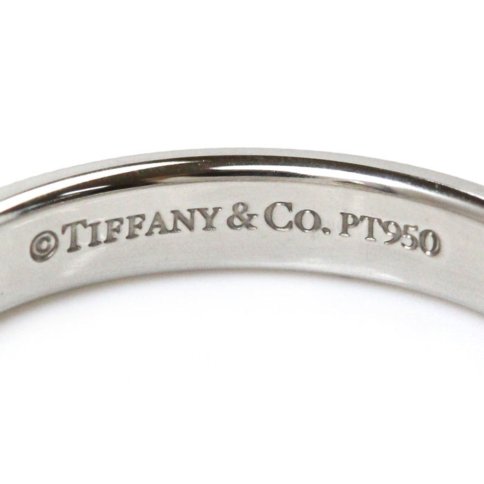 TIFFANY&Co. ティファニー Pt950プラチナ ミルグレインバンド リング・指輪 60001757 11号 5.4g レディース【中古】【美品】