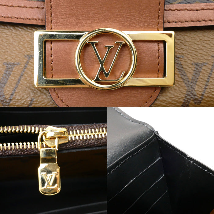 LOUIS VUITTON ルイ・ヴィトン ポルトフォイユサラ ドーフィーヌ 長財布 モノグラムリバース M46645 ICチップ レディース –  古恵良質店