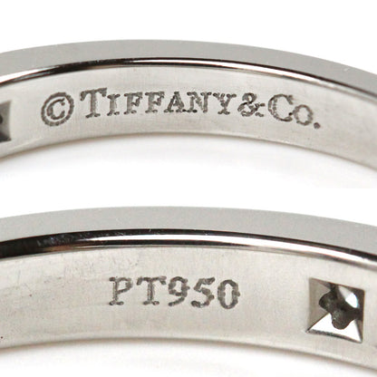 TIFFANY&Co. ティファニー Pt950プラチナ ハーフサークル チャネルセッティング リング・指輪 60004040 ダイヤモンド 9号 3.5g レディース【中古】【美品】