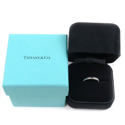 TIFFANY&Co. ティファニー Pt950プラチナ ミルグレインバンド リング・指輪 60001760 16号 5.9g メンズ レディース ユニセックス【中古】【美品】