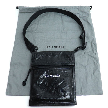 BALENCIAGA バレンシアガ エクスプローラー ショルダーバッグ ブラック 655982 1VG7X ユニセックス【中古】【美品】