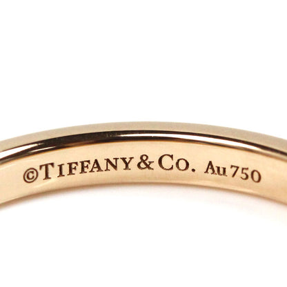 TIFFANY&Co. ティファニー K18PG ピンクゴールド クラシックバンド 3P ダイヤ リング・指輪 61001204 ダイヤモンド 9号 2.4g レディース【中古】【美品】