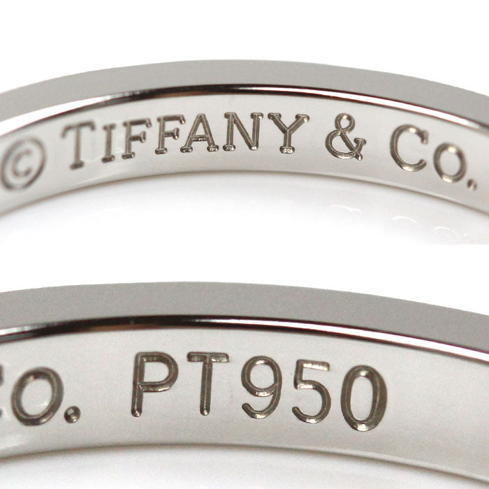 TIFFANY&Co. ティファニー Pt950プラチナ レガシー リング・指輪 17.5号 5.4g メンズ【中古】【美品】