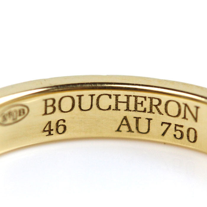 Boucheron ブシュロン K18YG イエローゴールド クルドパリ ミディアム リング・指輪 JAL00008 6号 46 3.2g レディース【中古】【美品】