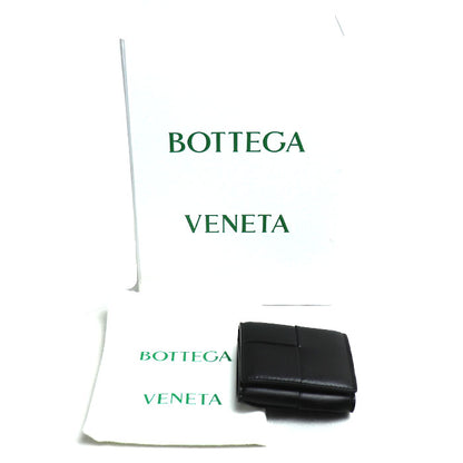 BOTTEGAVENETA ボッテガヴェネタ カセット 折畳みコインパース コインケース ブラック 679846VBWD28803 メンズ【中古】【極美品】