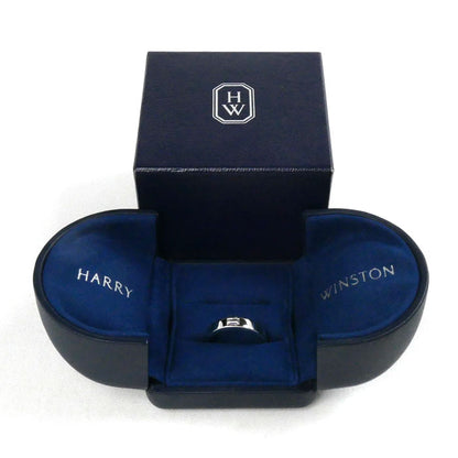 HARRY WINSTON ハリーウィンストン Pt950プラチナ ワンバゲット ダイヤ リング・指輪 WBDPBGBZS20 ダイヤモンド 17号 7.6g レディース【中古】【美品】