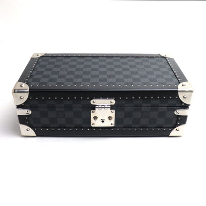 LOUIS VUITTON ルイ・ヴィトン コフレ 8 モントル ウォッチボックス ダミエグラフィット グレー M48226 VR4129【中古】【美品】