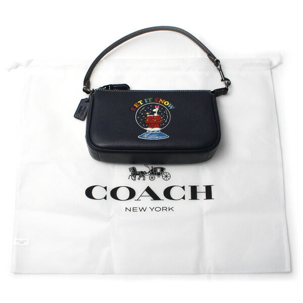 COACH コーチ PEANUTSコラボ ノリータ 19・スヌーピー レット イット