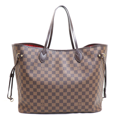 LOUIS VUITTON ルイ・ヴィトン ネヴァーフルGM トートバッグ ダミエ ブラウン N51106 FL3058 レディース【中古】