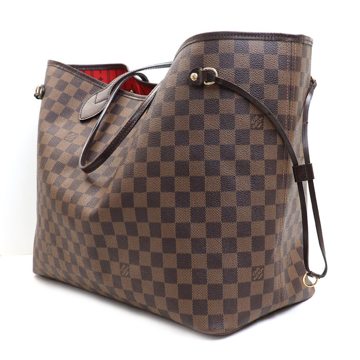 LOUIS VUITTON ルイ・ヴィトン ネヴァーフルGM トートバッグ ダミエ ブラウン N51106 FL3058 レディース【中古】