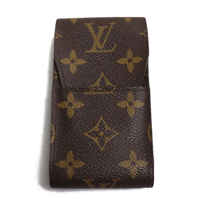 LOUIS VUITTON ルイ・ヴィトン エテュイ シガレット シガレットケース モノグラム M63024 CT0040 ユニセックス【中古】