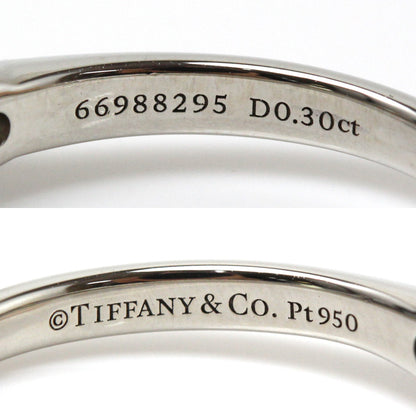 TIFFANY&Co. ティファニー Pt950プラチナ ソリティア リング・指輪 ダイヤモンド0.30ct 8号 3.7g レディース【中古】【美品】