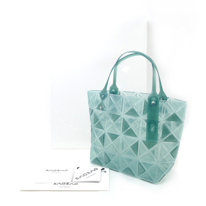 ISSEY MIYAKE イッセイミヤケ BAO BAO トートバッグ グリーン BB22-AG852 レディース【中古】【美品】