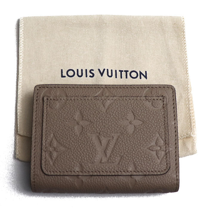 LOUIS VUITTON ルイ・ヴィトン ポルトフォイユ クレア 二つ折り財布 モノグラムアンプラント トゥルトレール M80152 ICチップ レディース【未使用】【買取品】