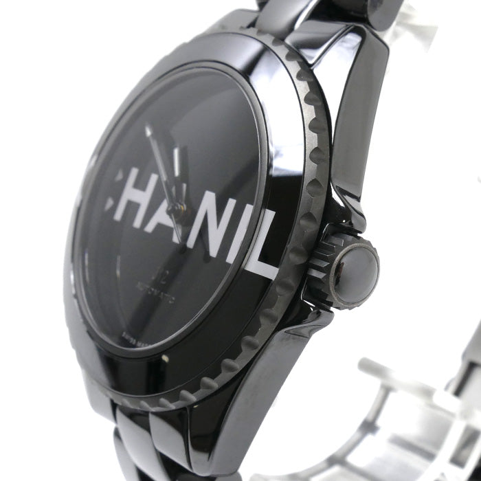 CHANEL シャネル J12 ウォンテッド ドゥ シャネル 腕時計 自動巻き H7418 メンズ【美品】