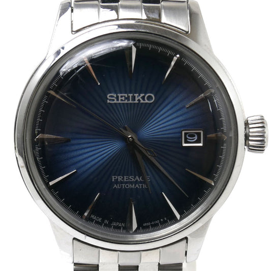 SEIKO セイコー カクテルタイム 腕時計 自動巻き プレサージュ SARY123/4R35-01T0 メンズ【中古】