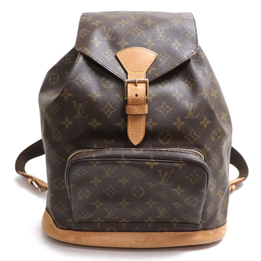 LOUIS VUITTON ルイ・ヴィトン モンスリGM リュック・デイパック モノグラム M51135 SP0031 レディース【中古】