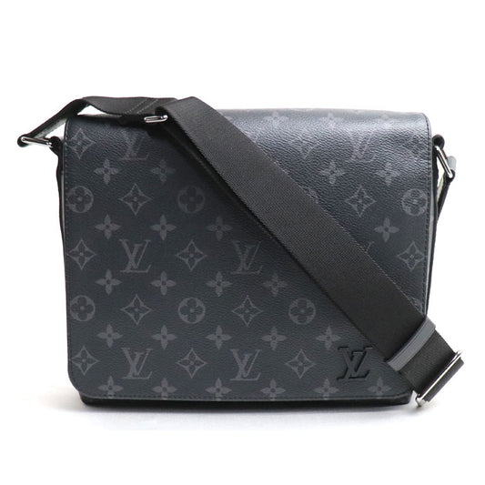 LOUIS VUITTON ルイ・ヴィトン ディストリクトPM NV2 ショルダーバッグ エクリプス M45272 ICチップ メンズ【中古】【美品】