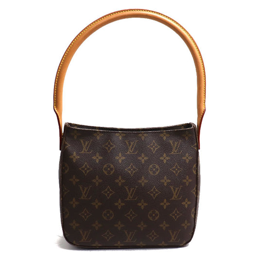 LOUIS VUITTON ルイ・ヴィトン ルーピングMM ショルダーバッグ モノグラム ブラウン M51146 FL0091 レディース【中古】