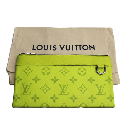 LOUIS VUITTON ルイ・ヴィトン ポシェットディスカバリーPM ポーチ タイガラマ  イエロー ジョーヌ M30281 SP2119 メンズ【中古】