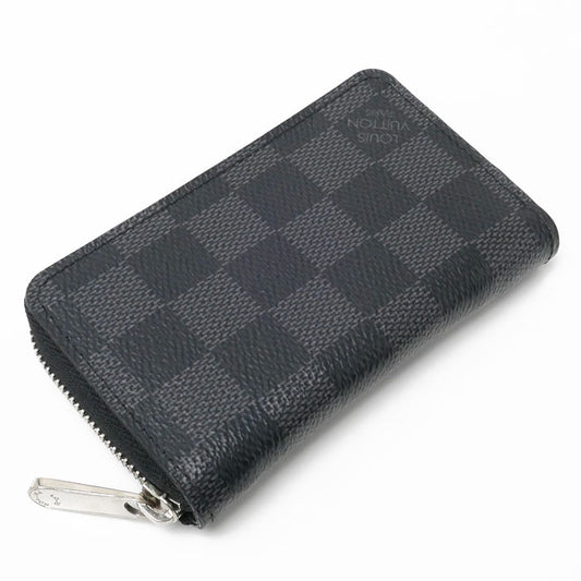 LOUIS VUITTON ルイ・ヴィトン ジッピーコインパース コインケース ダミエグラフィット N63076 MI4148 メンズ【中古】