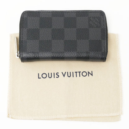 LOUIS VUITTON ルイ・ヴィトン ジッピーコインパース コインケース ダミエグラフィット N63076 MI4148 メンズ【中古】